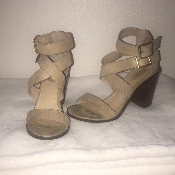 Forever 21 Suede Heels - Picture 1 of 4